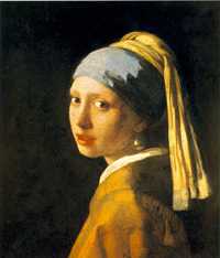 La joven de la Perla, conocida como la Mona Lisa del Norte, cuadro de Johannes Vermeer
