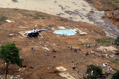 Sepulta un cerro poblado chiapaneco; 16 desaparecidos