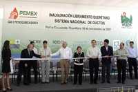 Inauguración de la estación de compresión de gas natural en Querétaro