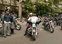 La policía del Distrito Federal a sancionado a más de 13 mil motociclistas por faltas al Reglamento de Tránsito Metropolitano. Imagen de archivo