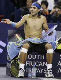 El tenista Rafael Nadal asegura estar en óptimas condiciones