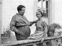 Diego Rivera y Frida Kahlo. Ella fue la poesía misma, señaló el pintor en entrevista