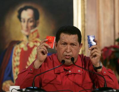 Acepta Chávez su derrota en el referendo