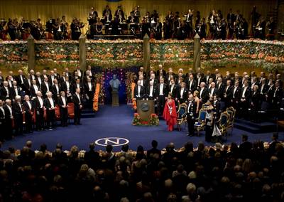 Gala de los premios Nobel