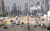 Instalaciones petroleras de la compañía Shell en Deer Park, Texas