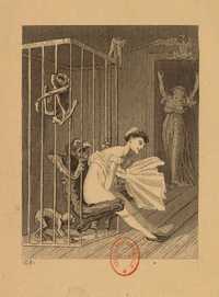 Ilustración de Félicien Rops para el libro Gamiani: dos noches de pasión, de Alfred de Musset (1864)