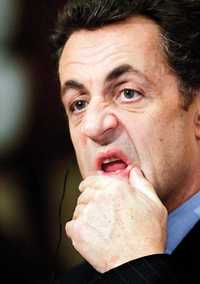 El presidente francés, Nicolas Sarkozy, el 20 de diciembre pasado en Roma