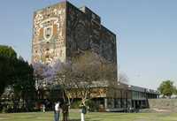 Biblioteca Central de la UNAM, ubicada en Ciudad Universitaria