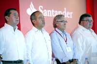 En Acapulco, el presidente Calderón encabezó la 12 Conferencia del Grupo Santander
