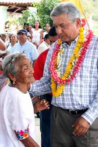 Andrés Manuel López Obrador, en gira por Guerrero