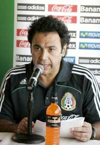 Hugo Sánchez, técnico de la selección nacional, al dar la lista de convocados para jugar contra Estados Unidos