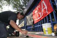 Pintas en la UAM Xochimilco a pocas horas de que el sindicato rechazara la oferta de aumento salarial y estallara la huelga