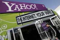 Una tienda de Yahoo! expone sus productos en un show de electrónica celebrado en Las Vegas el pasado enero