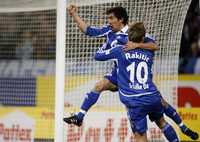 El uruguayo Vicente Sánchez consiguió su primera anotación en la Bundesliga, con el Schalke 04