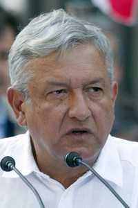En gráfica de archivo, Andrés Manuel López Obrador