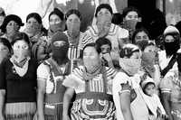 Indígenas zapatistas, en imagen de archivo