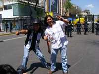 Paco y Chucho en la calle Bucareli