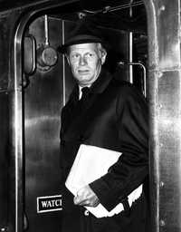 Richard Widmark en Nueva York, en 1967