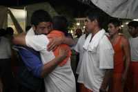 Imagen del pasado lunes, cuando fueron liberados algunos indígenas en Chiapas