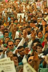 Los brigadistas rindieron ayer protesta