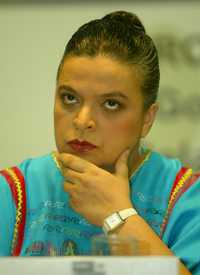 Beatriz Paredes, dirigente nacional del PRI