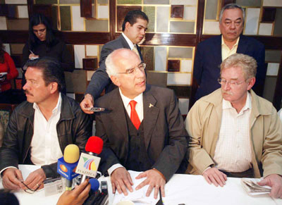 "No nos prestaremos a simulaciones" "No nos prestaremos a simulaciones"