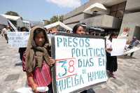 Indígenas de Chiapas exigen la liberación de "presos políticos"