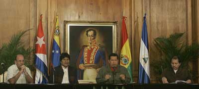 Recibe Bolivia apoyo irrestricto de Alba