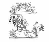 Ritual fúnebre mexica descrito en el Códice Magliabechiano,