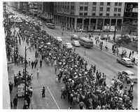 El Movimiento Revolucionario del Magisterio realizó tres congresos Congresos de Masas y marchas multitudinarias