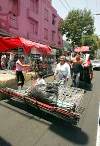 Ambulantes en el Centro Histórico de la ciudad de México  Alfredo Domínguez