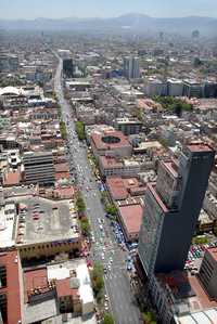El Eje Central, una de las avenidas más importantes de la capital, quedará libre de vehículos con motor de combustión