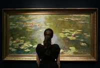 El baño de las ninfas, 1919, cuadro de Claude Monet, es la estrella en la subasta de este martes en la sede londinense de la casa Christie’s, con un precio de salida de 36 a 48 millones de dólares