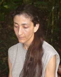 Ingrid Betancourt en imagen del 30 de noviembre de 2007 en algún lugar de la selva colombiana