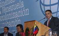 El ministro de Relaciones Exteriores de Cuba, Felipe Pérez Roque, durante su intervención en la cumbre de las naciones no alineadas