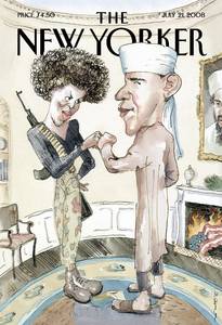 Censuras a The New Yorker por satirizar a Obama Censuras a The New Yorker por satirizar a Obama