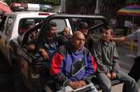 Policías ecatepenses capturaron a 28 implicados en el ataque a sede provisional de transporte