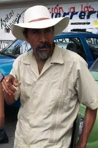 Samuel Jiménez Cuenca, dirigente del Comité de Defensa de la Tierras de Xochipala