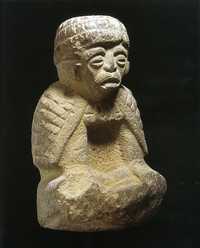 Una de las piezas prehispánicas que se presume pertenecen a México, cuyo gobierno no presentó la comisión rogatoria respectiva, como sí lo hicieron Perú y Guatemala, para reclamar la propiedad de parte de la colección