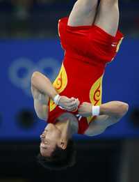 Zou Kai impidió que el español Gervasio Deferr lograra el tricampeonato olímpico