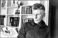 Samuel Beckett en París, en 1954