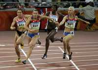 Rusia, ganadora de plata en Atenas, se impuso en la posta femenil al llegar adelante de Bélgica y Nigeria