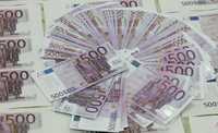 Billetes de 500 euros falsos incautados en una vivienda de Bogotá cuando iban a ser enviados a Europa