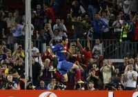 El mexicano Rafael Márquez contribuyó con un gol para que el Barcelona venciera 3-1 al Sporting Lisboa