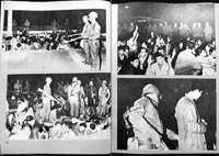La revista Por qué? publicó el 4 de octubre de 1968 esta secuencia de imágenes de los Hermanos Mayo, sin pie de foto, sobre la detención de estudiantes en Ciudad Universitaria