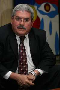El embajador Manuel Aguilera, en entrevista