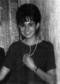 Araceli Pérez Darias, en 1961. Imagen tomada del libro de Emma Yanes Rizo