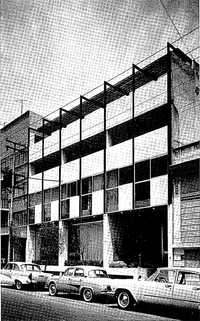 Primera sede de El Colegio de México, creado en 1940, en la calle Guanajuato número 125, colonia Roma