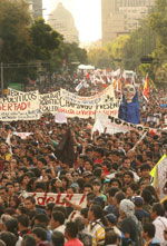 Multitudinaria marcha recordó la matanza del 2 de octubre