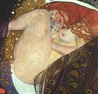 Danae, 1907-08, cuadro del artista austriaco Gustavo Klimt